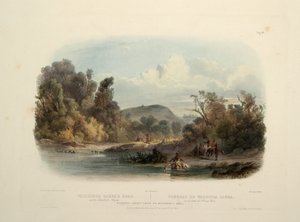 La tombe de Washinga Saba sur la colline des Blackbirds - Karl Bodmer